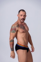 Cueca Slip Cotton Pride LGBTQIAPN+