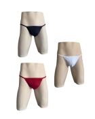 kit Com 3 Cueca Fio Dental Com Regulagem - Empodera